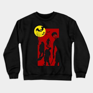 Zombie Night Crewneck Sweatshirt